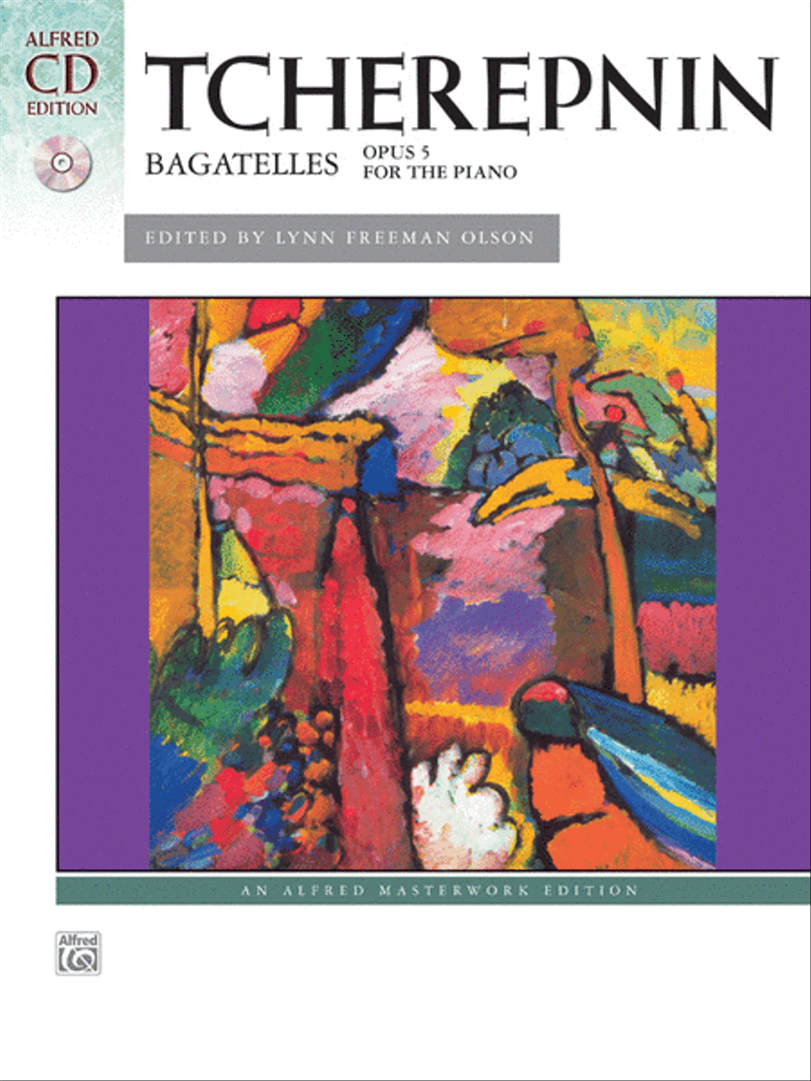 Tcherepnin -- Bagatelles, Op. 5 Piano Solo scores gallery preview page 1