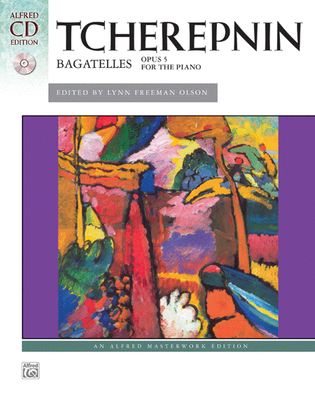 Book cover for Tcherepnin -- Bagatelles, Op. 5