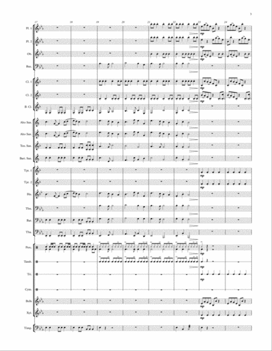 Bits and Bytes - for Concert Band Concert Band scores gallery preview page 3