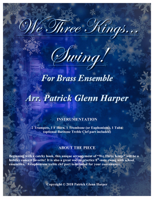 We Three Kings Swing - for Brass Ensemble