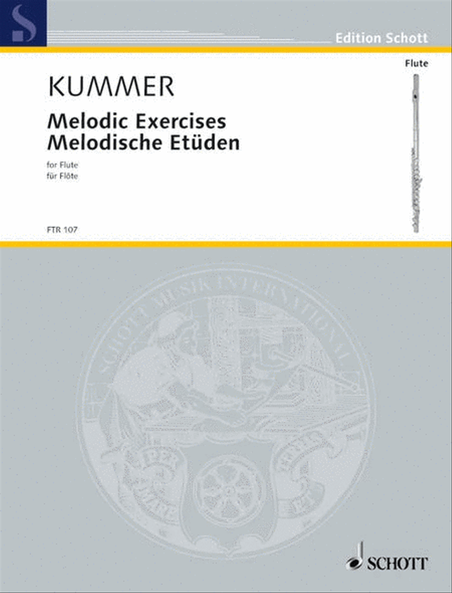 Melodic Exercises Flute scores gallery preview page 1