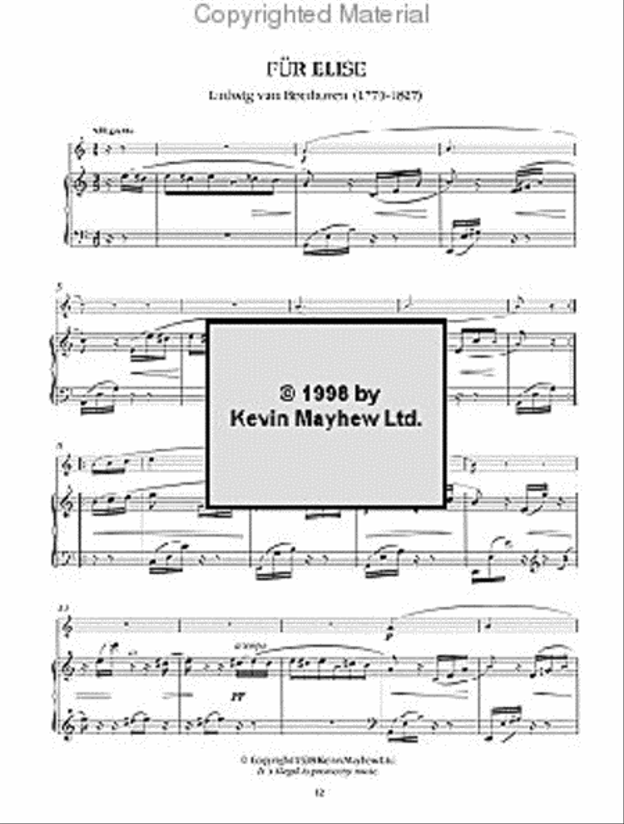 Four Favourites for Descant Recorder and Piano Soprano Recorder scores gallery preview page 2