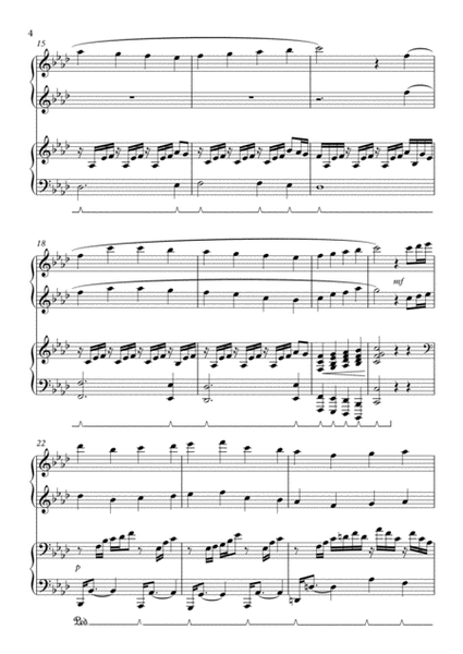"God Rest Ye Merry Gentlemen" Piano Duet, 4 Hands 1 Piano image number null