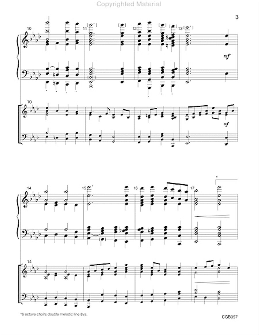 For All the Saints (4-6 octaves) 5-Octaves scores gallery preview page 3