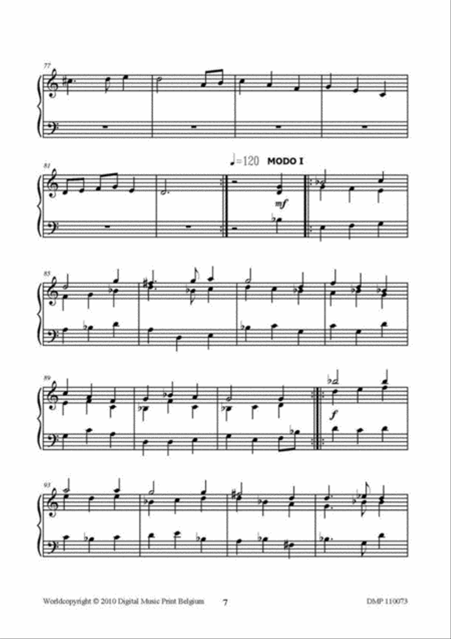 Partita I Partita I Carillon scores gallery preview page 6