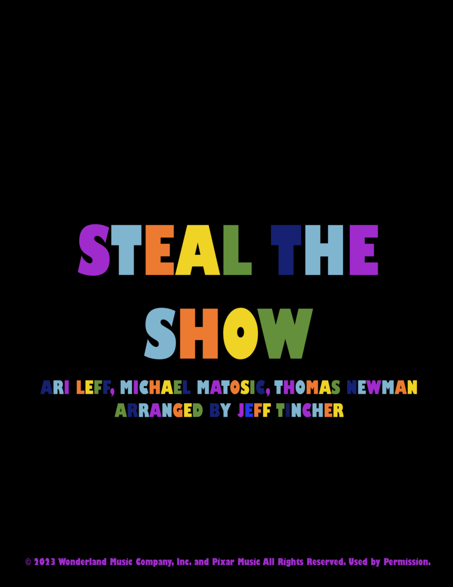 Steal The Show Steal The Show Piano, Vocal, Guitar scores gallery preview page 1