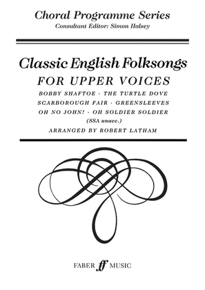 Book cover for Classic English Folk Songs