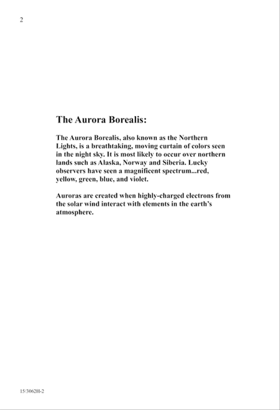 Aurora Borealis 4-Part scores gallery preview page 3