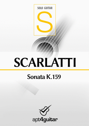 Book cover for Sonata K.159