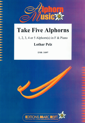 Book cover for Take Five Alphorns