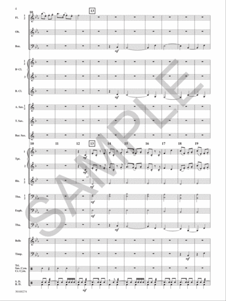 American Strong Concert Band scores gallery preview page 5