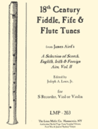18th Century Fiddle, Fife & Flute Tunes