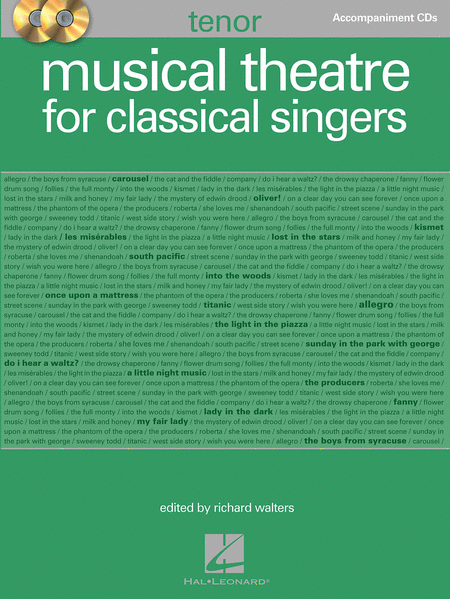 Musical Theatre for Classical Singers (Tenor, Accompaniment CDs)
