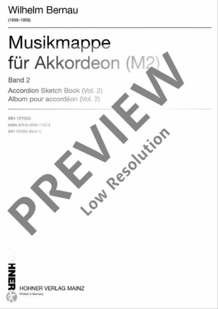 Music Album Music Album Accordion scores gallery preview page 2