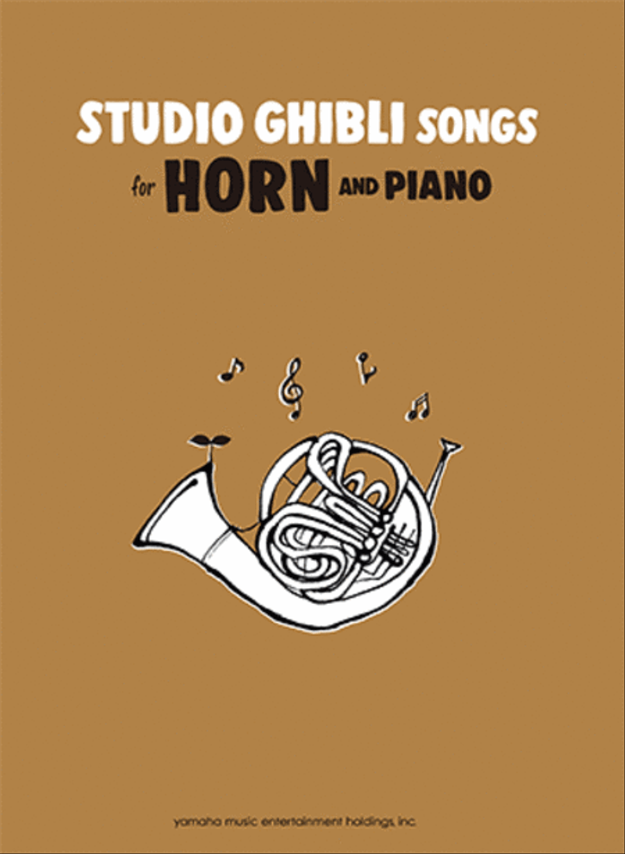 Studio Ghibli Songs for Horn and Piano/English Version Horn scores gallery preview page 1