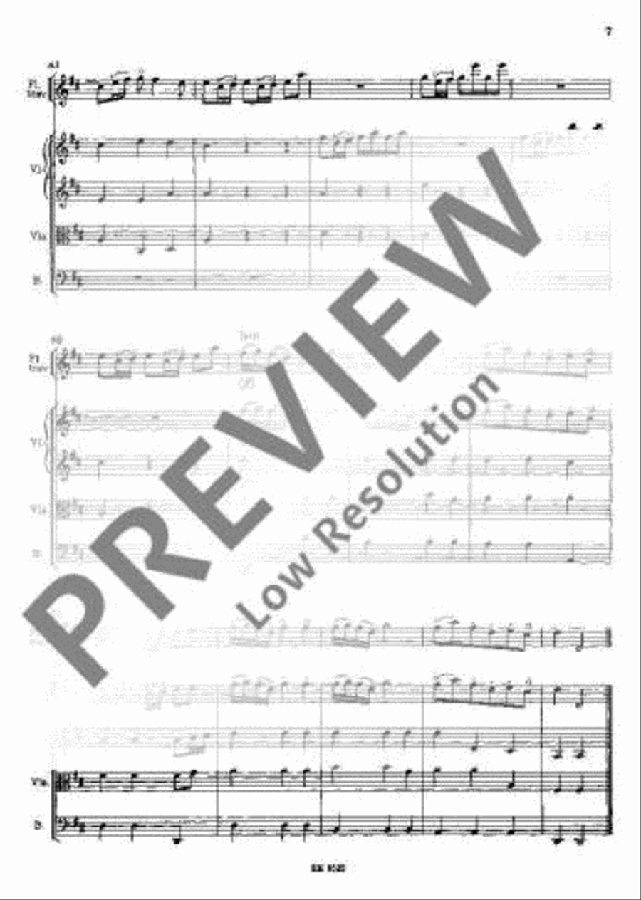 Concerto D major Concerto D major String Orchestra scores gallery preview page 10