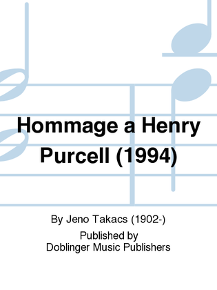 Hommage a Henry Purcell (1994)