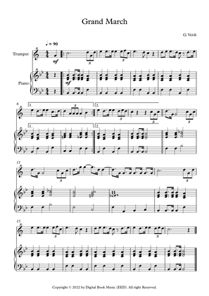 Grand March (Aida) - Giuseppe Verdi (Trumpet + Piano)