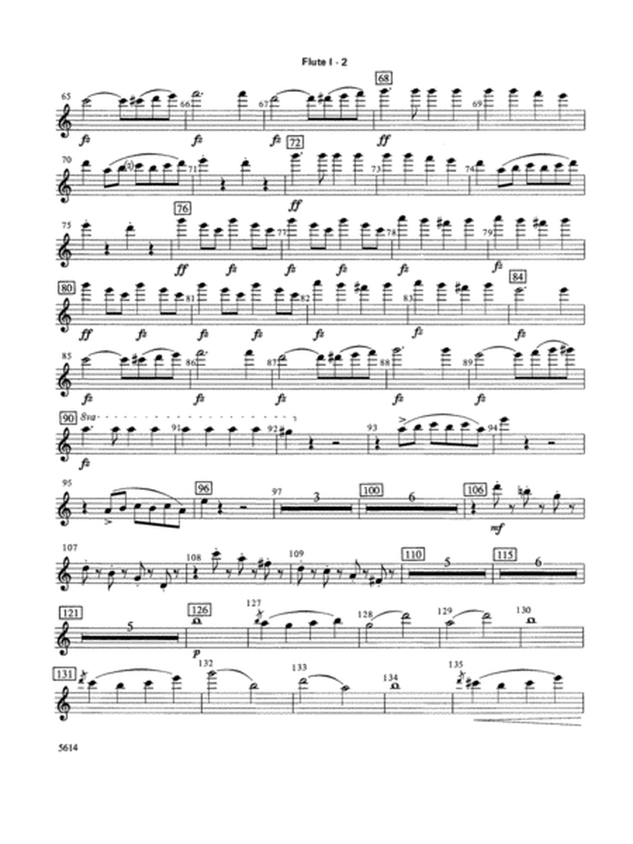 Rosamunde Overture, Opus 26: Flute