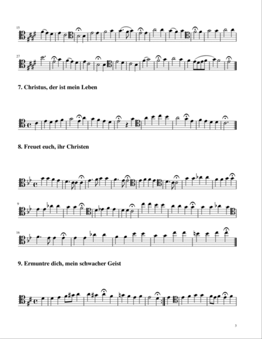 Bach Chorales - Bassoon Quartet Woodwind Quartet scores gallery preview page 3