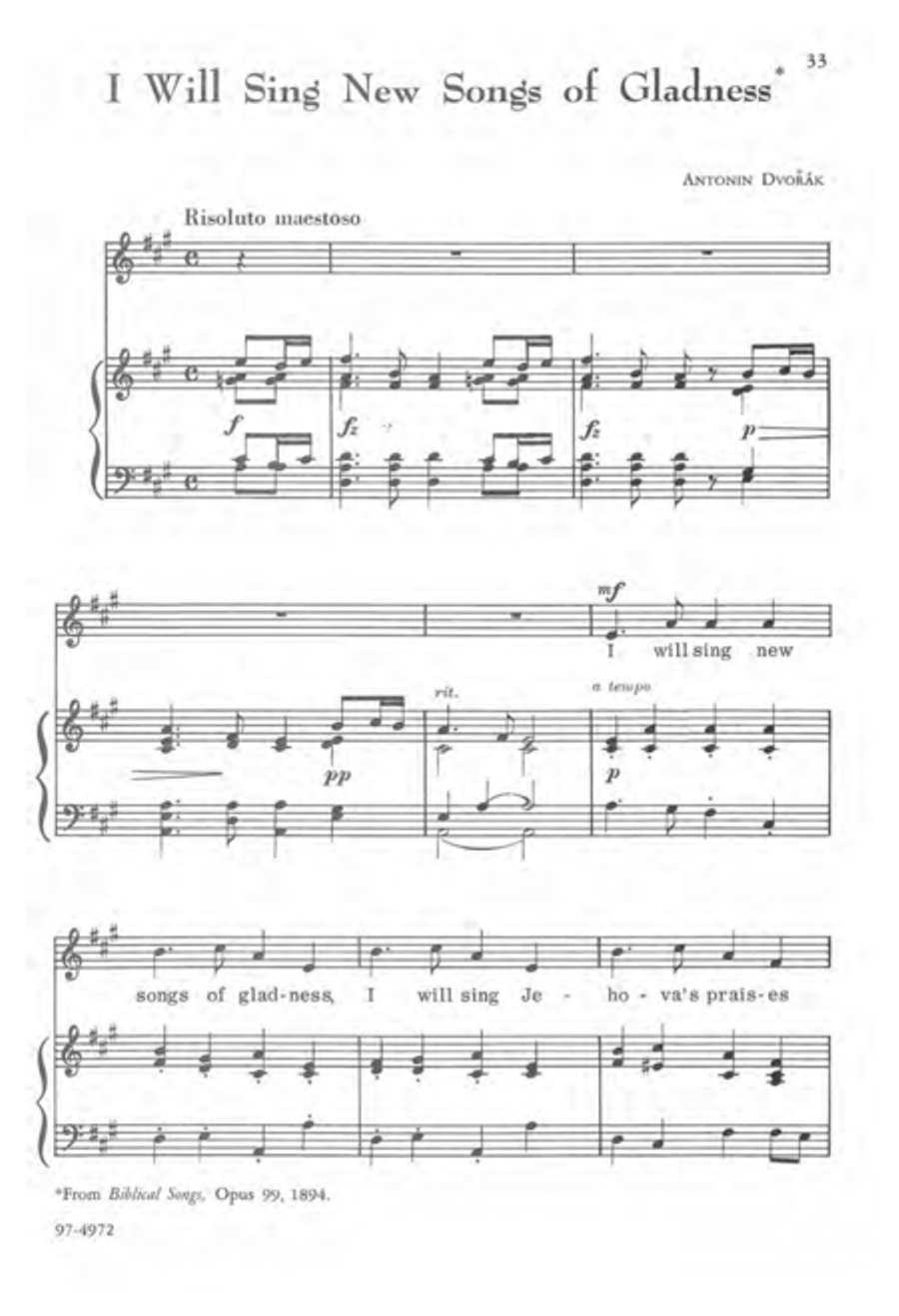 A Third Morning Star Choir Book Unison Choir scores gallery preview page 10