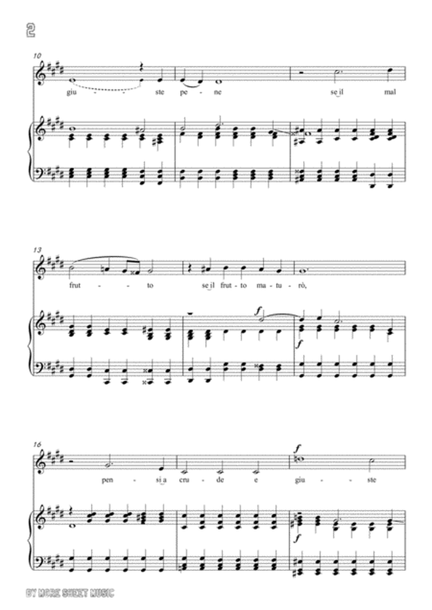 Handel-Chi sprezzando in c sharp minor,for Voice and Piano image number null