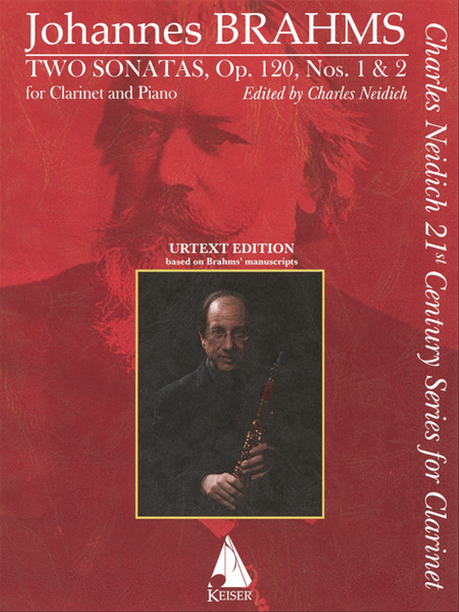Two Sonatas, Op. 120, No. 1 & 2 Clarinet Solo scores gallery preview page 1