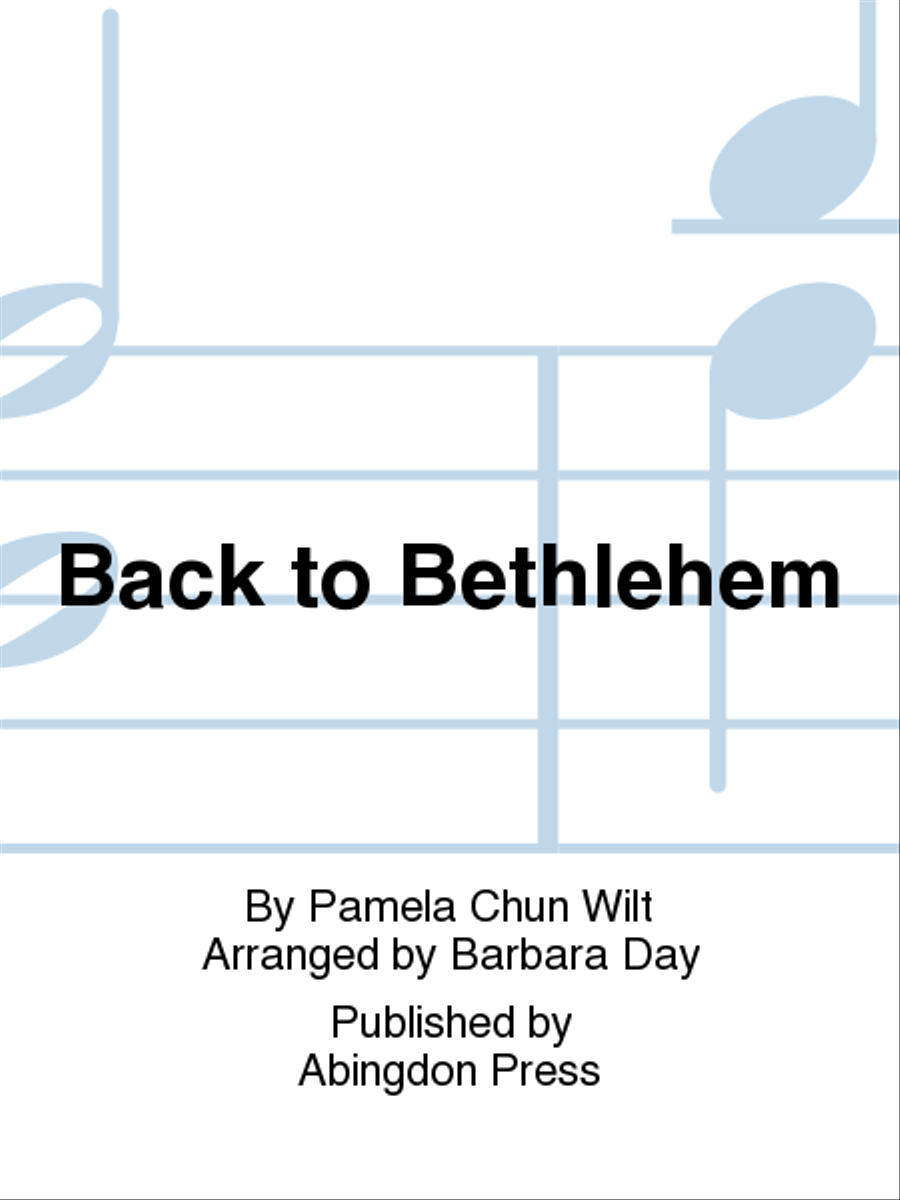Back To Bethlehem Back To Bethlehem Christmas scores gallery preview page 1