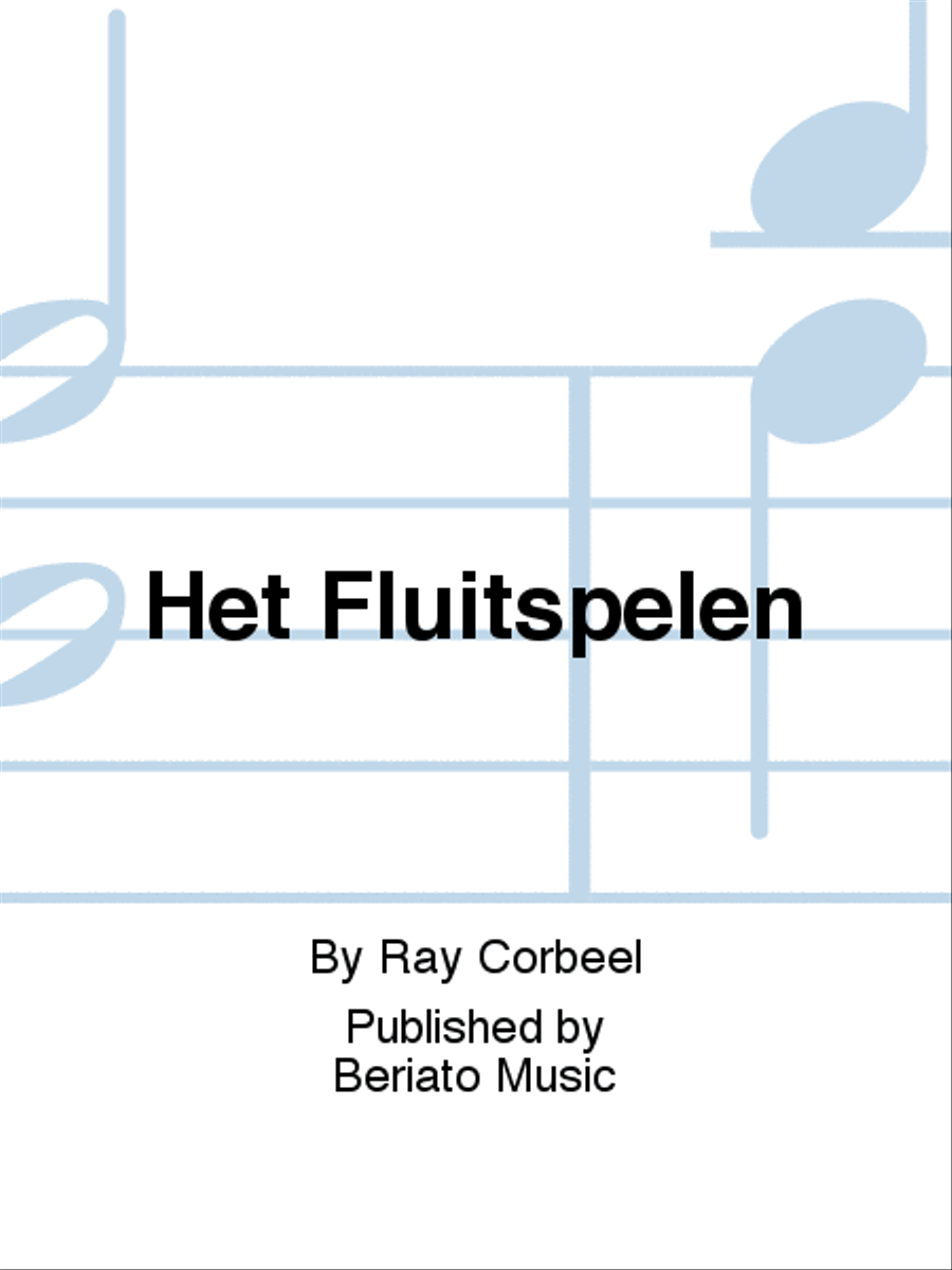 Het Fluitspelen Flute Solo scores gallery preview page 1