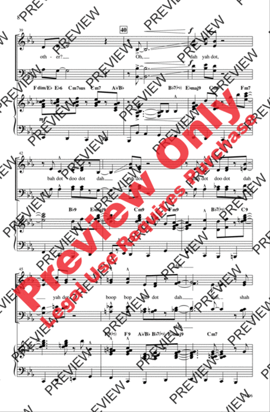 Hey There 4-Part scores gallery preview page 7