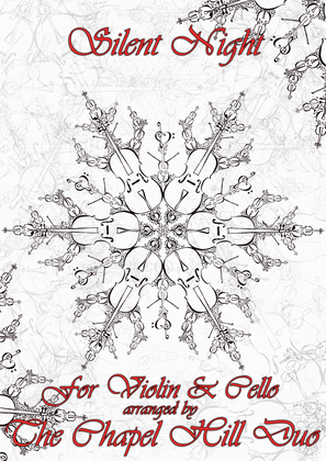 Book cover for Silent Night - Full Length Violin & Cello Arrangement by The Chapel Hill Duo