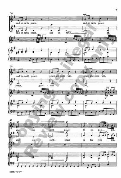 Glory to God (Choral Score)