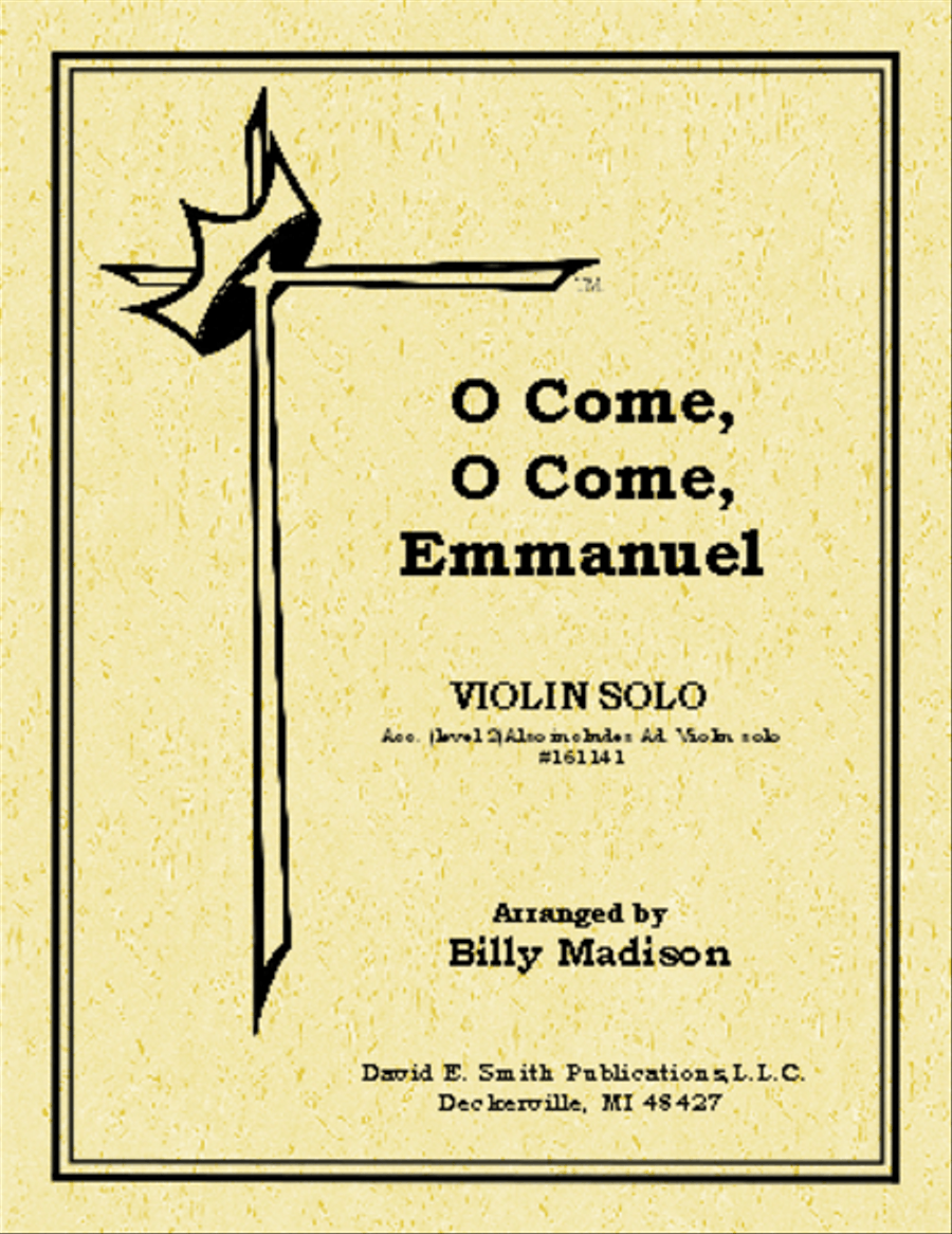 O Come, O Come Emmanuel Violin Solo scores gallery preview page 1