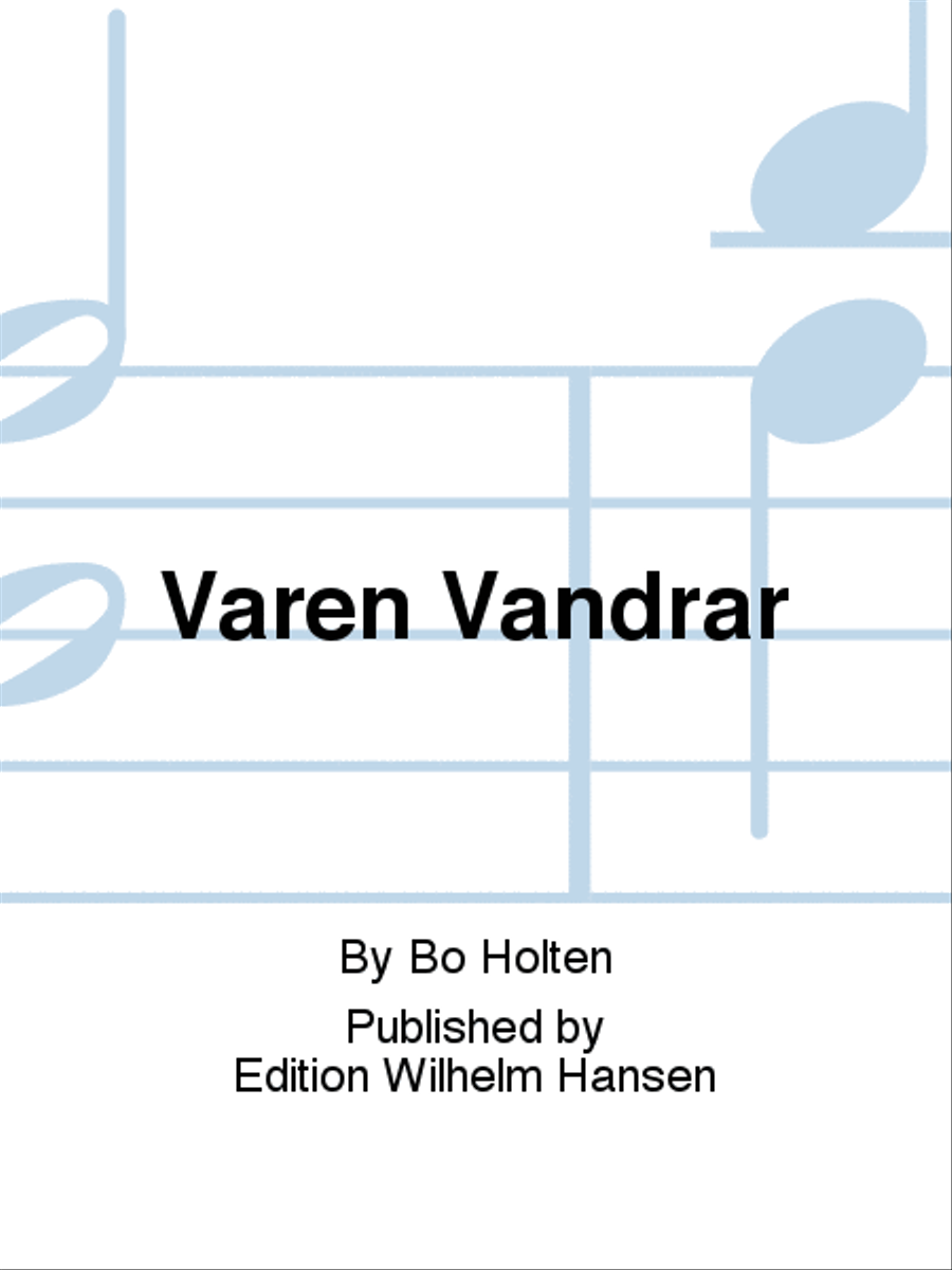 Våren Vandrar Choir scores gallery preview page 1