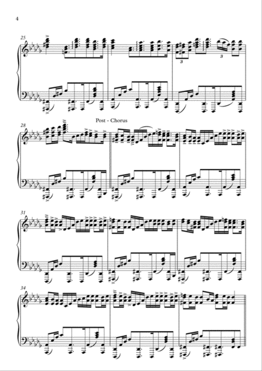 Chandelier Small Ensemble scores gallery preview page 4