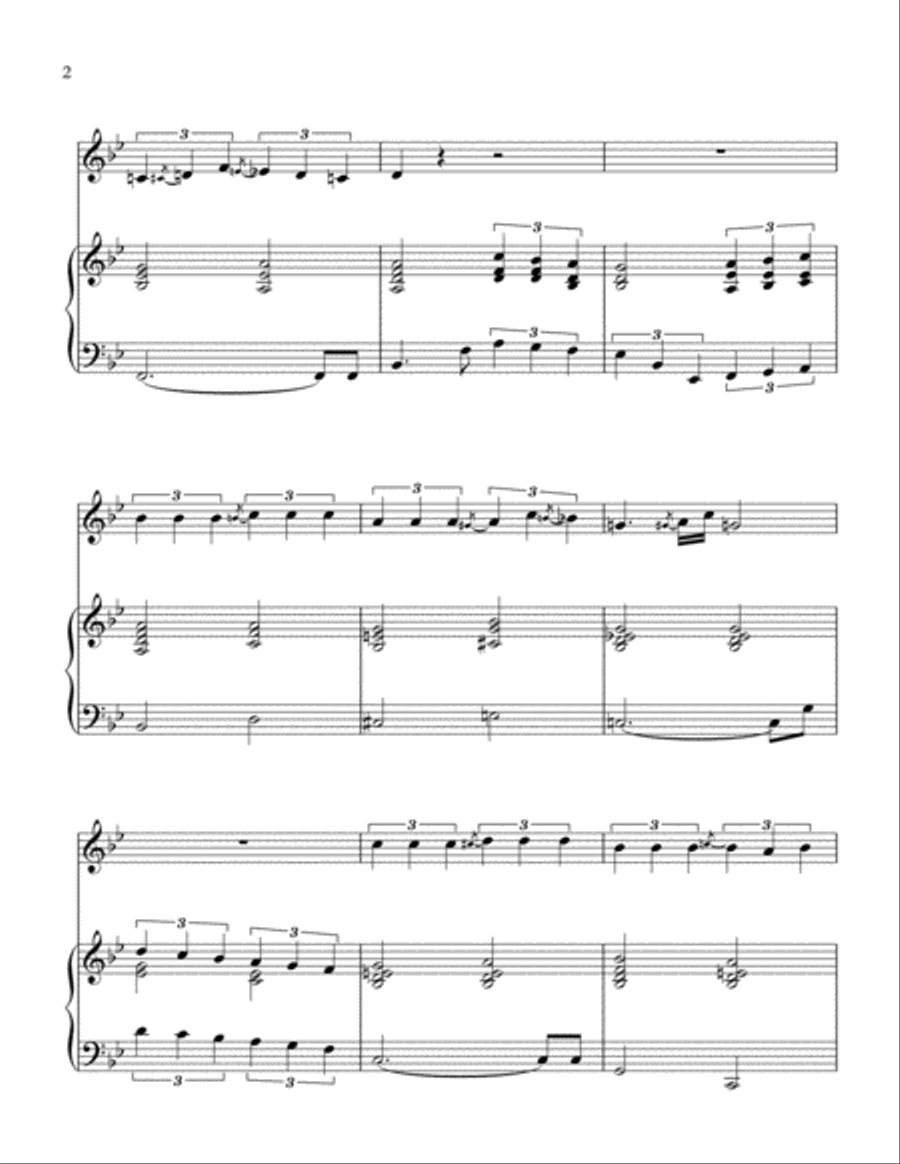 Volare Flute Solo scores gallery preview page 3