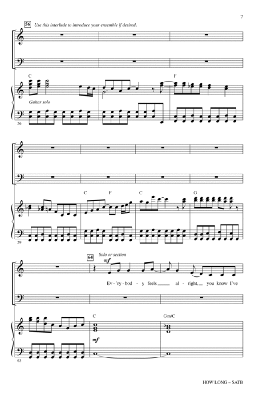 How Long 4-Part scores gallery preview page 6