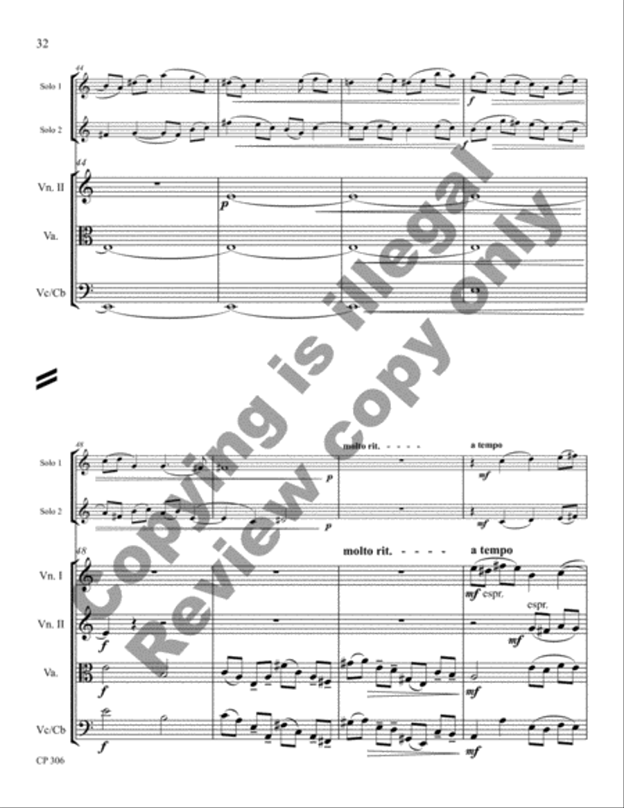 Little Suite Full Orchestra scores gallery preview page 112
