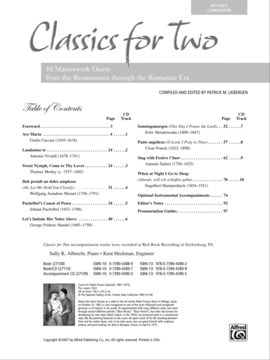 Classics for Two Small Ensemble scores gallery preview page 2