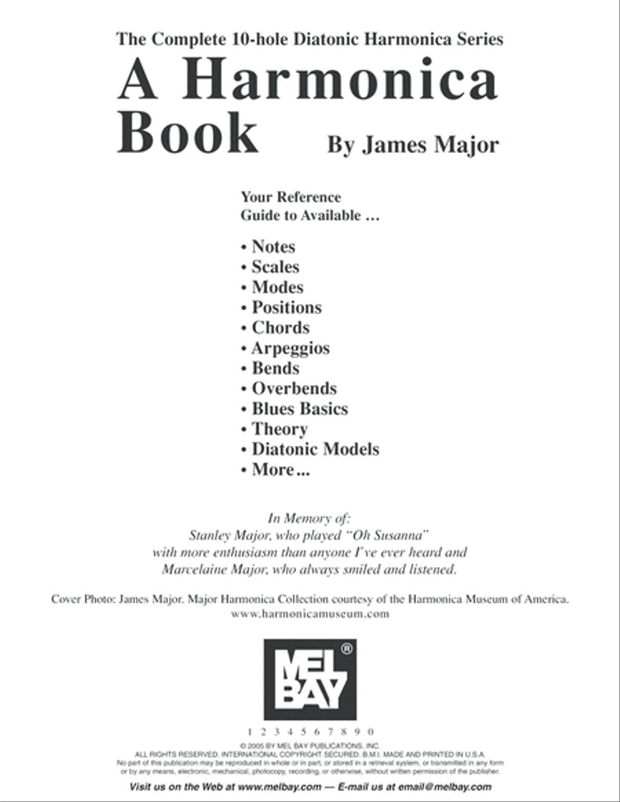 Complete 10-Hole Diatonic Harmonica Series: A Harmonica Book Harmonica scores gallery preview page 2