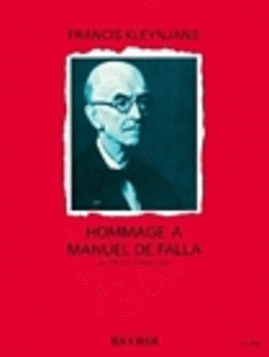 Hommage a Manuel de Falla op. 118