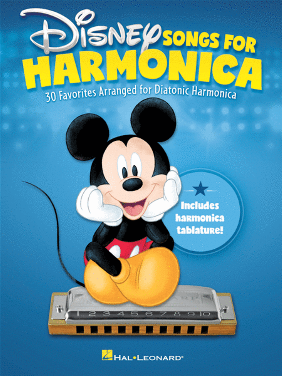 Disney Songs for Harmonica Guitar Tablature scores gallery preview page 1