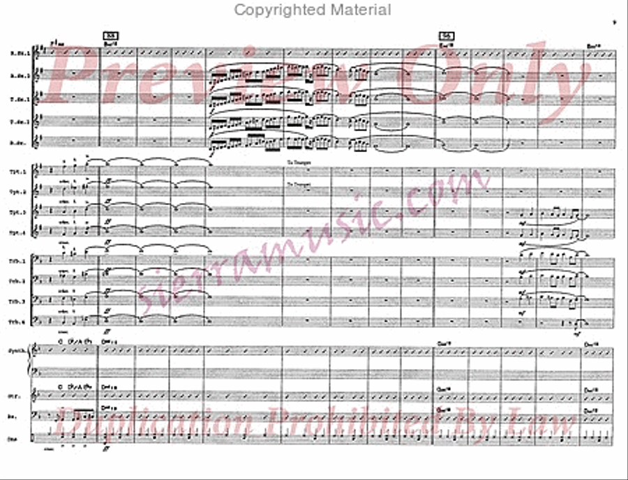 Are We There Yet? Big Band scores gallery preview page 10