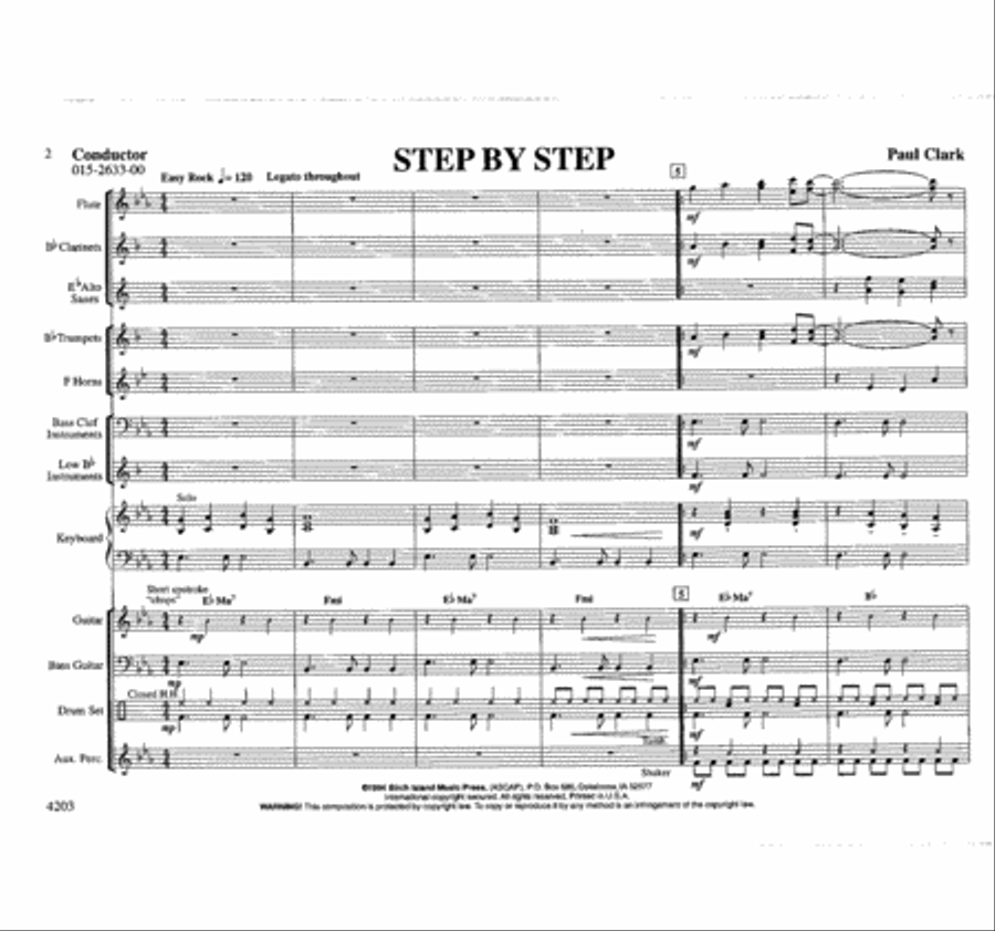 Step By Step Step By Step Concert Band scores gallery preview page 2