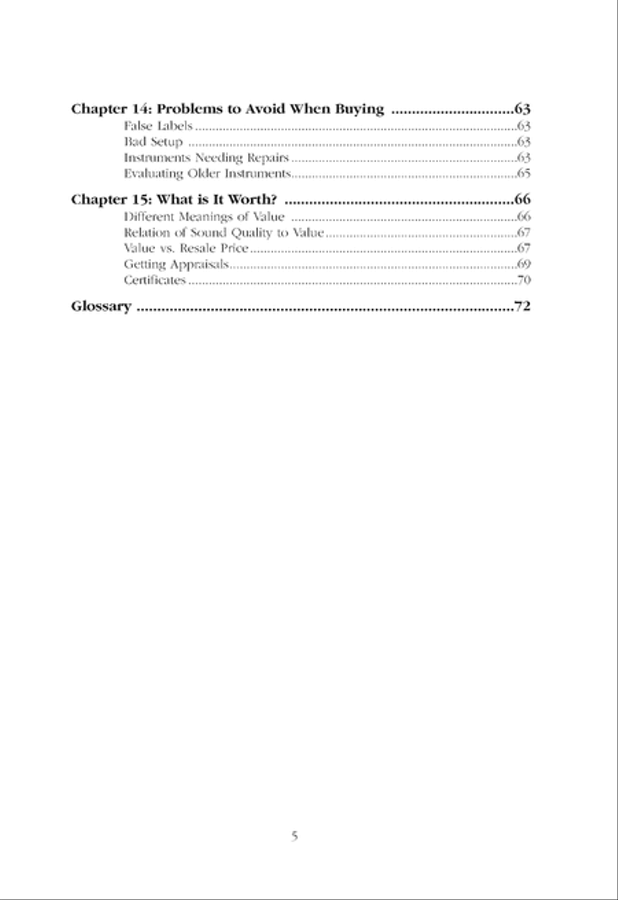 FAQ: Fiddle Care and Setup Violin scores gallery preview page 6