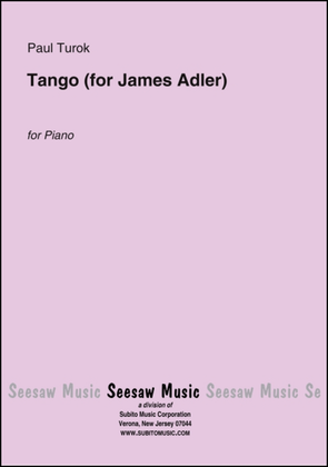 Tango (for James Adler)