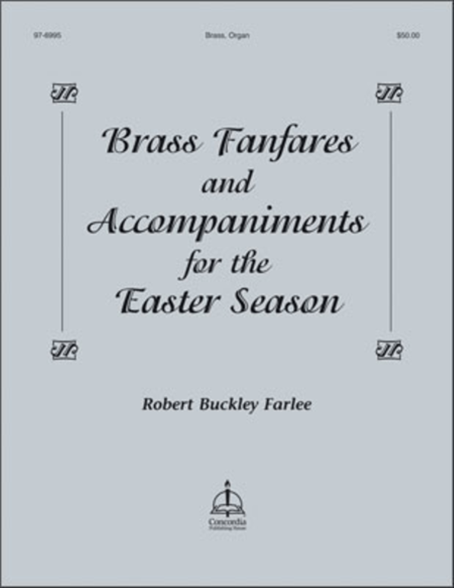 Brass Fanfares and Accompaniments for the Easter Season Trombone scores gallery preview page 1