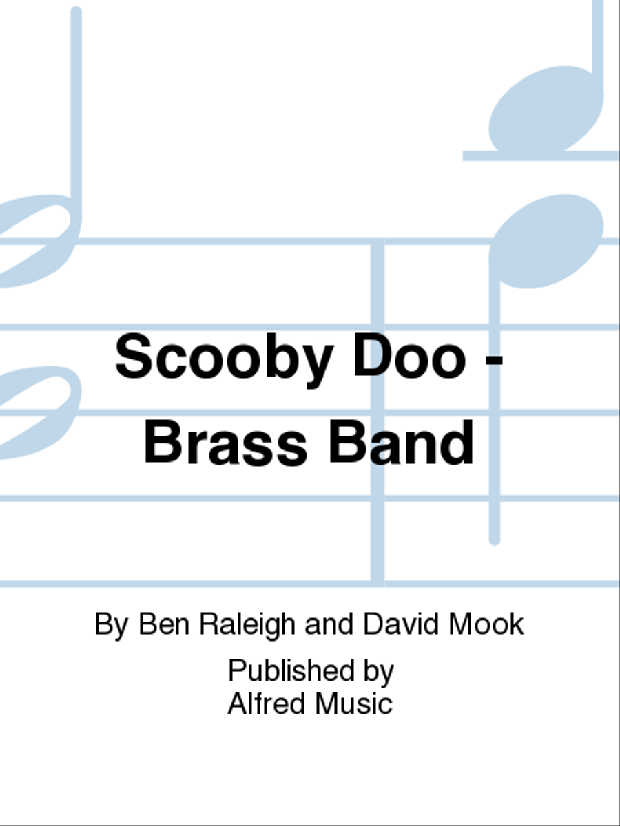Scooby Doo - Brass Band Scooby Doo - Brass Band Concert Band scores gallery preview page 1