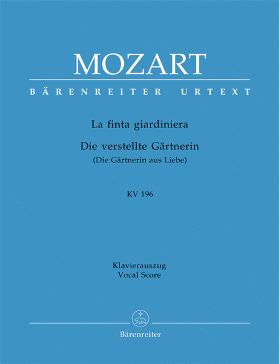 La finta giardiniera - Die verstellte Gartnerin KV 196 Bassoon scores gallery preview page 1