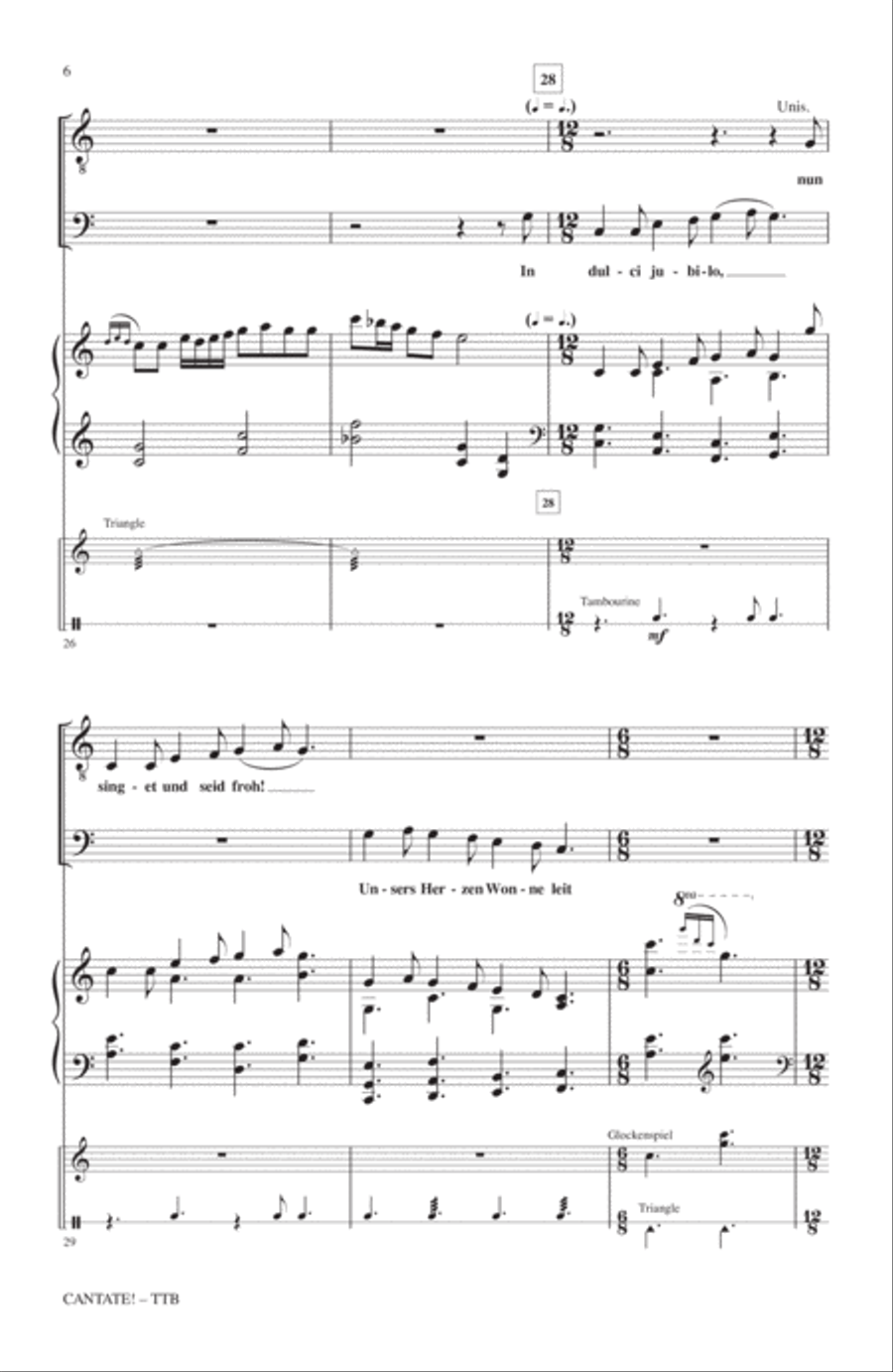 Cantate! TTBB scores gallery preview page 5